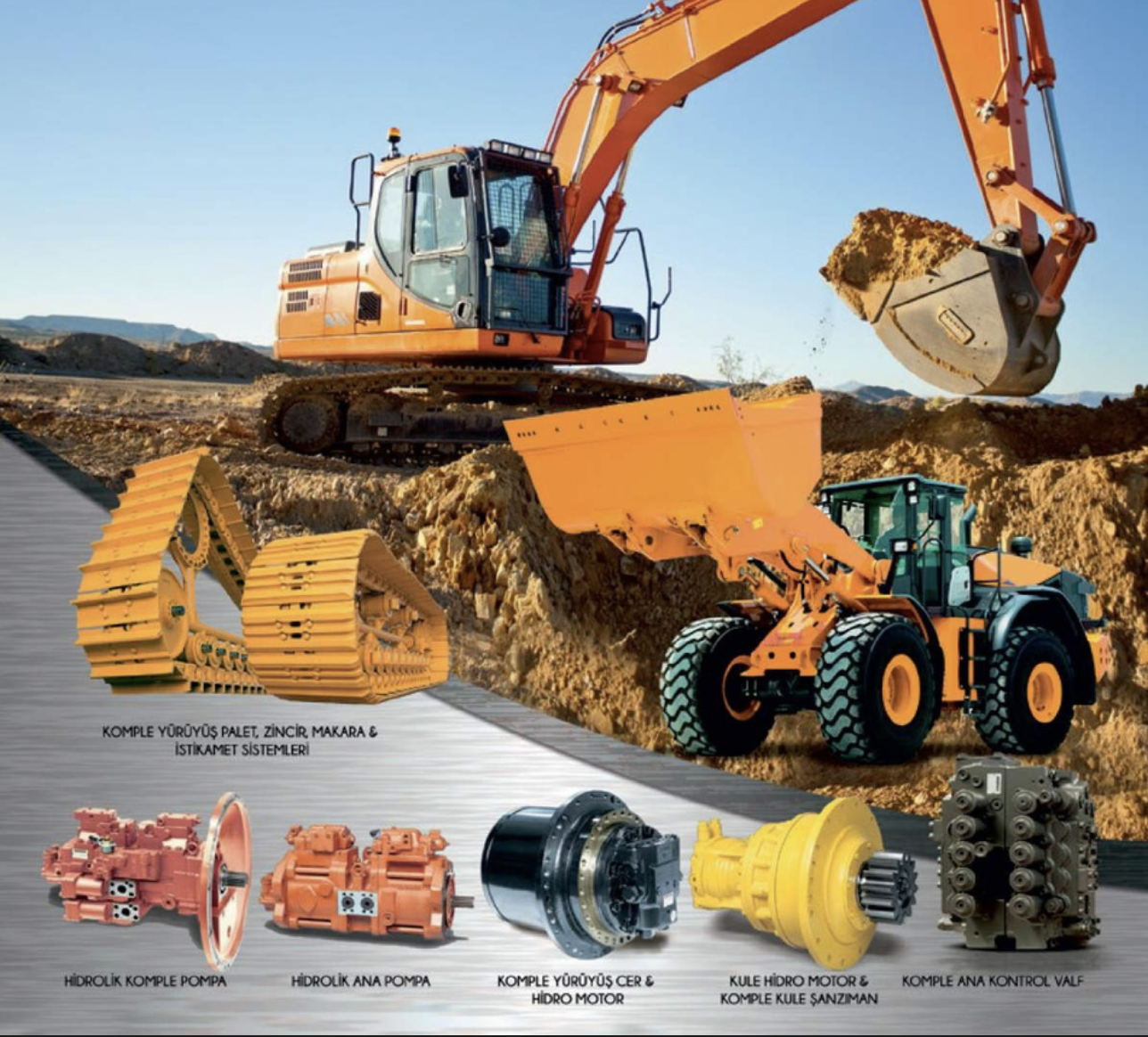 İş Makineleri Yedek Parçaları
